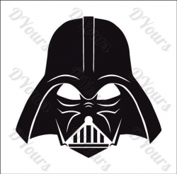 Darth Vader Star Wars Vector Model - svg cdr ai pdf eps files - Instant  Download Files for Laser Cutting Printing CNC Cut Engraving Clipart