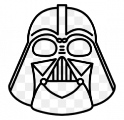 Darth Vader Clipart Black And White Stunning Free ...