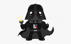 Darth Vader Clipart Ear - Darth Vader Chibi, Cliparts ...