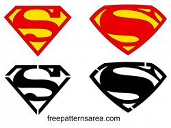 Superman Symbol Logo Vectors Stencil Design | Pinterest | Dc comics ...