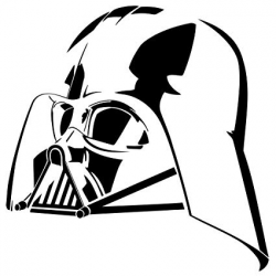 Amazon.com: Helmet Of Darth Vader Vinyl Mural Star Wars ...