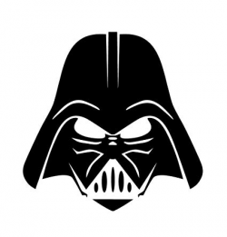 Amazon.com: 6136b Darth Vader Face black vinyl decal for ...