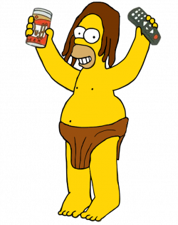 Homer Simpson as Tarzan by Darthranner83 on DeviantArt