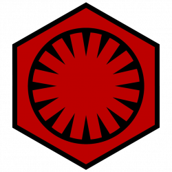 This is the emblem of the First Order, the antagonist faction in ...