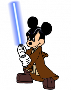 Jedi Master Mickey Mouse by Darthranner83 on DeviantArt