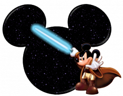 28+ Collection of Jedi Mickey Clipart | High quality, free cliparts ...