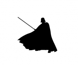 Darth vader silhouette clipart 1 » Clipart Station