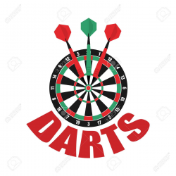 Darts label. Badge Logo. Darts sporting symbols. » Clipart ...