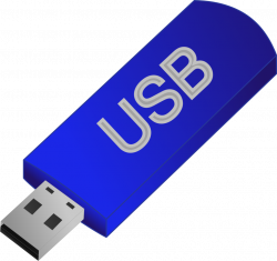 Public Domain Clip Art Image | USB PenDrive - Memoria USB | ID ...