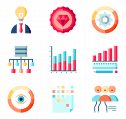 15 data and web analytics icon packs - Vector icon packs - SVG, PSD ...