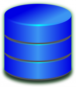 14 Database Server Icon Blue Images - Database Icon Flat, Database ...