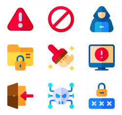 52 internet security icon packs - Vector icon packs - SVG, PSD, PNG ...