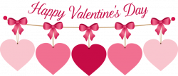 Happy Valentines Day Border Clipart | Letters Format