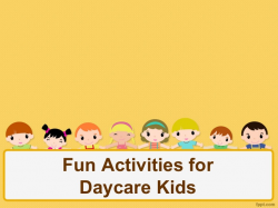 Fun Activities for Daycare Kids