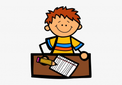 Daycare Clipart Write - Kid Writing Clipart - Free ...
