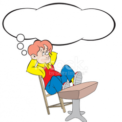 Teen Dreaming Stock Vector - FreeImages.com