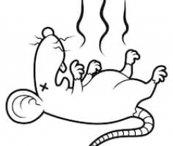 Dead rat clipart black and white 4 » Clipart Station