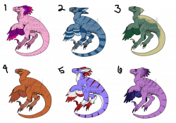 OPEN-20 POINT Dino Adopts-Discounted by Dead-Pixel-Adopts on DeviantArt