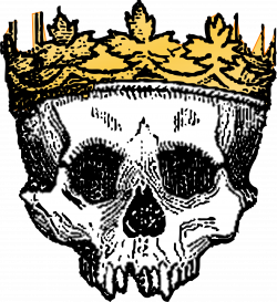 Clipart - King of the dead colored