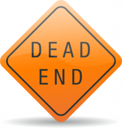 Dead End Sign Clip Art at Clker.com - vector clip art online ...