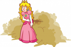 Princess Peach Farts by TenuousOddity on DeviantArt