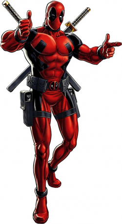 Deadpool cartoon clipart , Height 9 cm decal sticker - DecalStar.com ...