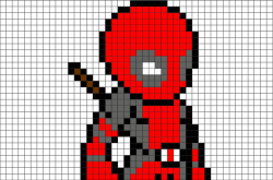 Deadpool Pixel Art | Pinterest | Deadpool