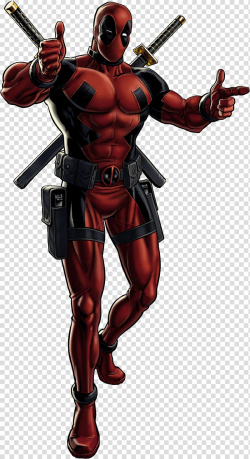 Marvel Deadpool illustration, Marvel: Avengers Alliance ...