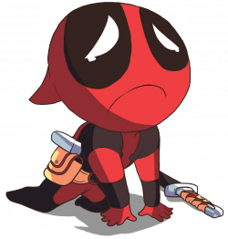 The chibi spiderman in the ultimate spiderman cartoons is so funny ...