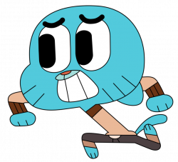 Image - Gumball running by bornreprehensible-d6w8m58.png | Fanmade ...