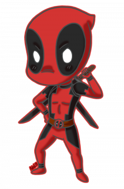 Chibi Deadpool Commission by theartslave on DeviantArt | Chibi ...