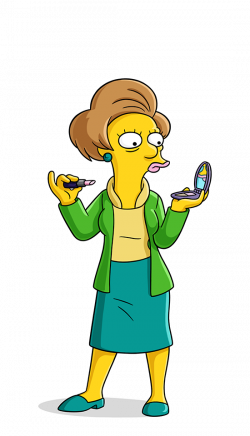 Image - Swsb character fact krabappel 550x960.png | Simpsons Wiki ...