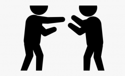 Two People Fighting - Two People Arguing Clipart #394461 ...