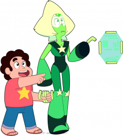 I like to imagine Steven showing around a fascinated Peridot while ...