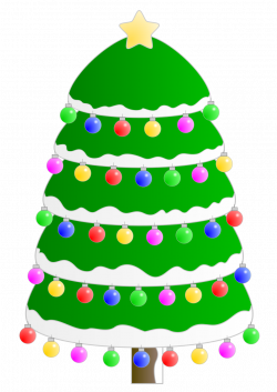 Public Domain Clip Art Image | Christmas tree. Arbol de Navidad | ID ...
