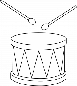 Musical Instruments Clipart Black And White
