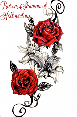 Image - Rose-Tattoo-PNG-Clipart.png | Animal Jam Clans Wiki | FANDOM ...