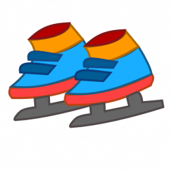 clipartist.net » Clip Art » netalloy skating shoes kids SVG