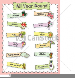 Month Name Clipart | Free Images at Clker.com - vector clip ...
