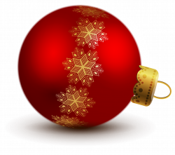 Transparent Red Christmas Ball Ornaments Clipart | christmas holiday ...
