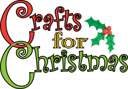Christmas art craft day clipart