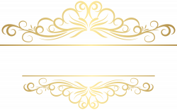 Gold Deco Ornament PNG Clip Art | Gallery Yopriceville ...