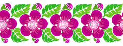 Pink Floral Decoration PNG Clipart | Gallery Yopriceville - High ...