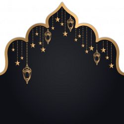 Islam Ramadan Kareem Golden Lantern , Ramadan Kareem Golden，floral ...