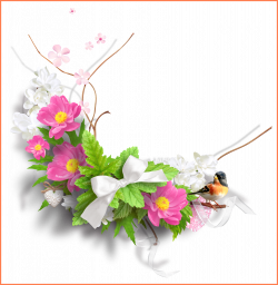 Shocking Spring Decoration Png Clipart Picture Flowers By Pic Of ...