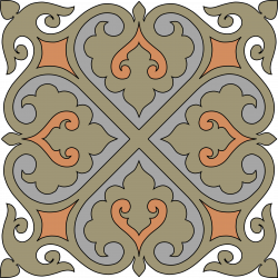 Clipart - Elegant decorative tile