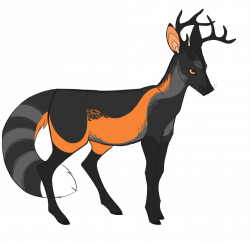 Cross Fox Deer — Weasyl