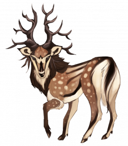 Antelope/deer hybrid- Speedpaint by AsTheMoonWaxes on DeviantArt