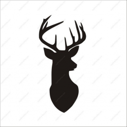 Deer Svg Deer Clipart AI dxf eps png Deer Head SVG Cut files ...