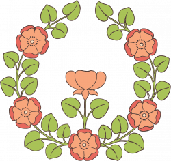 Free Stock Images - Floral Rose Emblem | Oh So Nifty Vintage Graphics